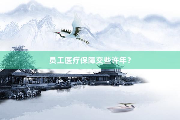员工医疗保障交些许年？